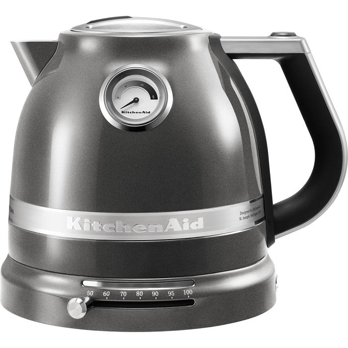 KitchenAid 5KEK1522 Electric Kettle, 1.5 Liter غلاية كهربائية بتصميم مميز بسعة 1.5 لتر KitchenAid 5KEK1522 Electric Kettle, 1.5 Liter غلاية كهربائية بتصميم مميز بسعة 1.5 لتر